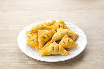 Pineapple Pastry, cookies with pineapple jam filling. 
