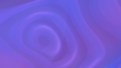 Obraz premium Curved round shapes pattern. Lilac purple blue gradient background. Futuristic illustration for cover, poster, banner, wallpaper, presentation. Blurred texture. Abstract bent rings. Geometric design