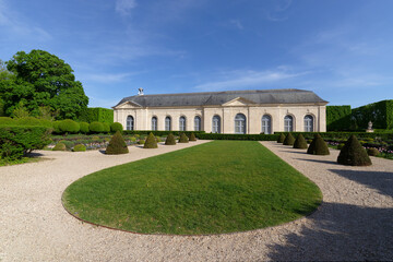 The orangery garden in the park of Sceaux