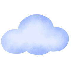 Watercolor cloud 