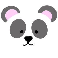 Animal cute head pastel
