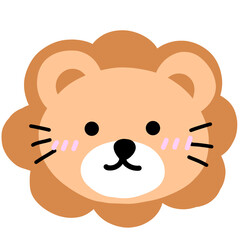 Animal cute head pastel