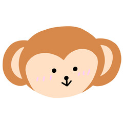 Animal cute head pastel