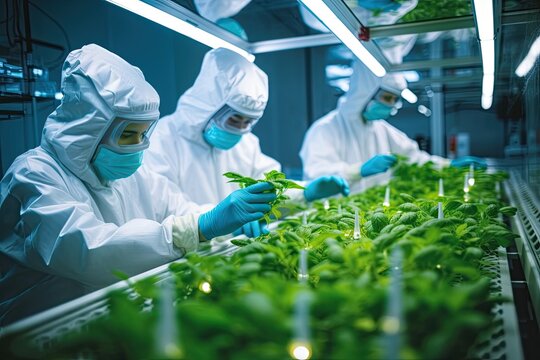 Biotechnology and genetic modification. Generative AI