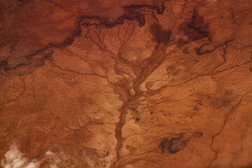 Flight Above Sahara