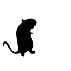 Rat Silhouette 