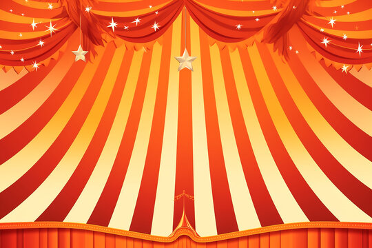 Zirkus Hintergrund KI