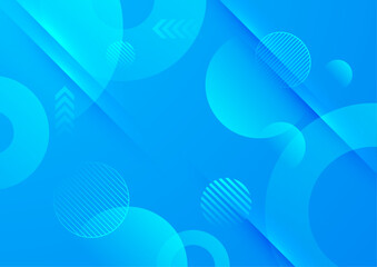 Abstract blue design for poster, template on web, backdrop, banner, brochure, website, flyer, landing page, and presentation.