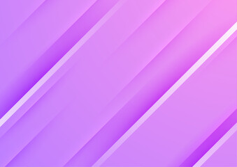 Fototapeta premium Purple geometric background, vector illustration. Modern abstract covers set, minimal covers design.