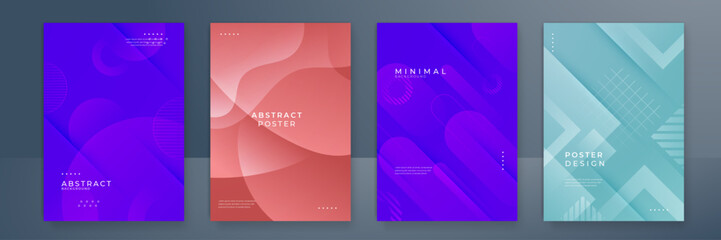Abstract colorful design for poster, template on web, backdrop, banner, brochure, website, flyer, landing page, and presentation.