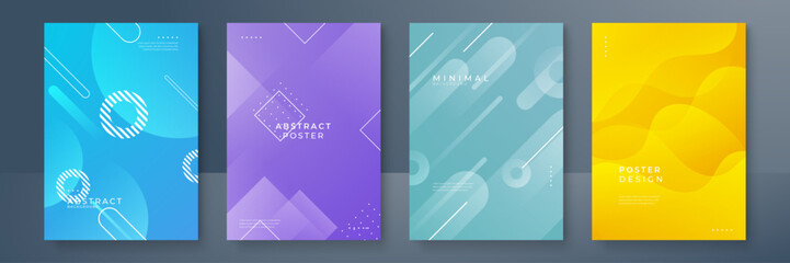 Abstract colorful design for poster, template on web, backdrop, banner, brochure, website, flyer, landing page, and presentation.