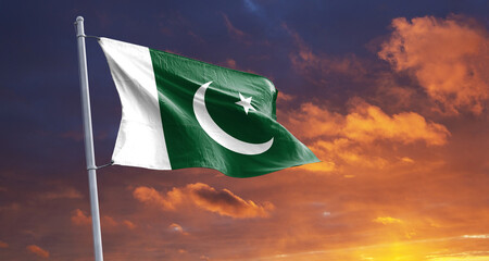 Pakistan flag: army deployed across country 