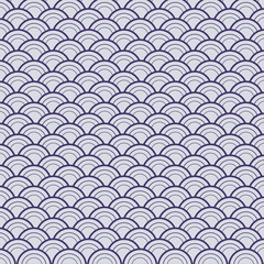 Background seamless pattern blue and white concept rustic style vector