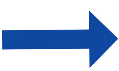 Blue right arrow icon 