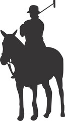 Polo sport silhouette 05