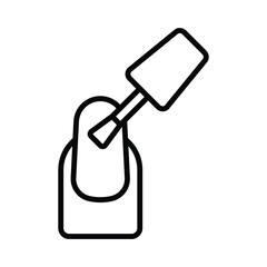 nails icon vector design template in white background