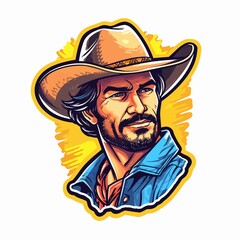 cowboy with hat