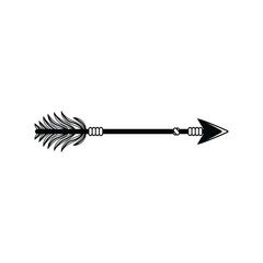 ethnic indian arrow graphic design