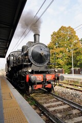 Treno a vapore italia