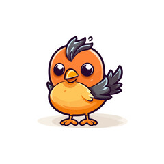 cartoon bird type 7