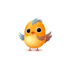 cartoon bird type 13