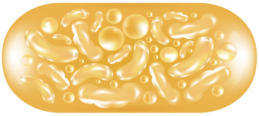 Probiotic and Hyaluronic acid skin solutions, gold collagen, and vitamin serum drop	