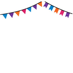 Obraz premium Bunting Flag