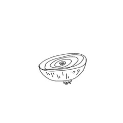 (half) Onion PNG