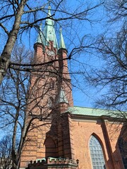 The Church of Saint Clare or Klara Church (Swedish: Klara kyrka) in central Stockholm Sweden