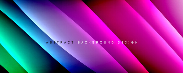 Dynamic trendy simple fluid color gradient abstract background with line effects. Vector Illustration For Wallpaper, Banner, Background, Card, Book Illustration, landing page