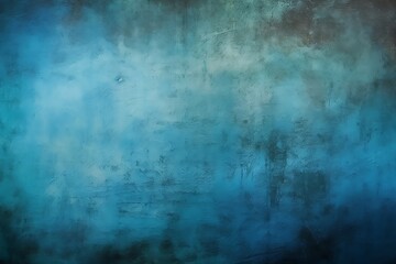 Fototapeta na wymiar Vintage Dark Blue Concrete Wall Texture with Space for Design