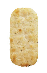 Japanese rice cracker isolated. Png transparency
