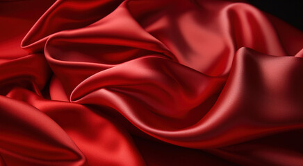 Plain Red Polyester Cotton textile Fabric fashion