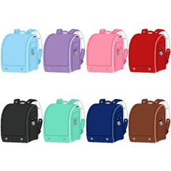 ランドセルのイラスト