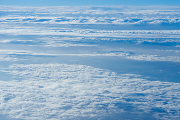 雲_飛行機からの眺め