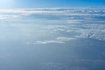 雲_飛行機からの眺め