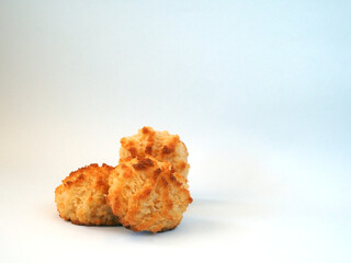 Homemade coconut cookies