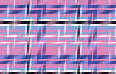 Pink and white Plaid Textile Seamless Pattern for Shirts, Tablecloth, Tile, Tartan	

