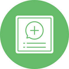 Obraz premium Medical App Icon