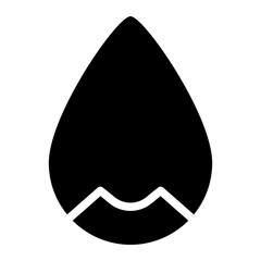 Fototapeta premium water glyph 