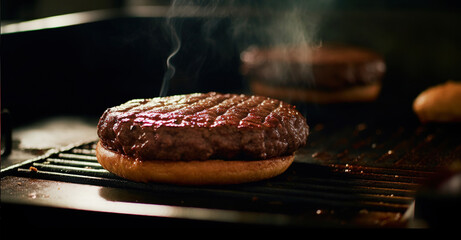 grill frozen burgers hamburger patties cooking