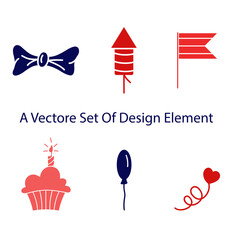 Vector design of cultural accessories