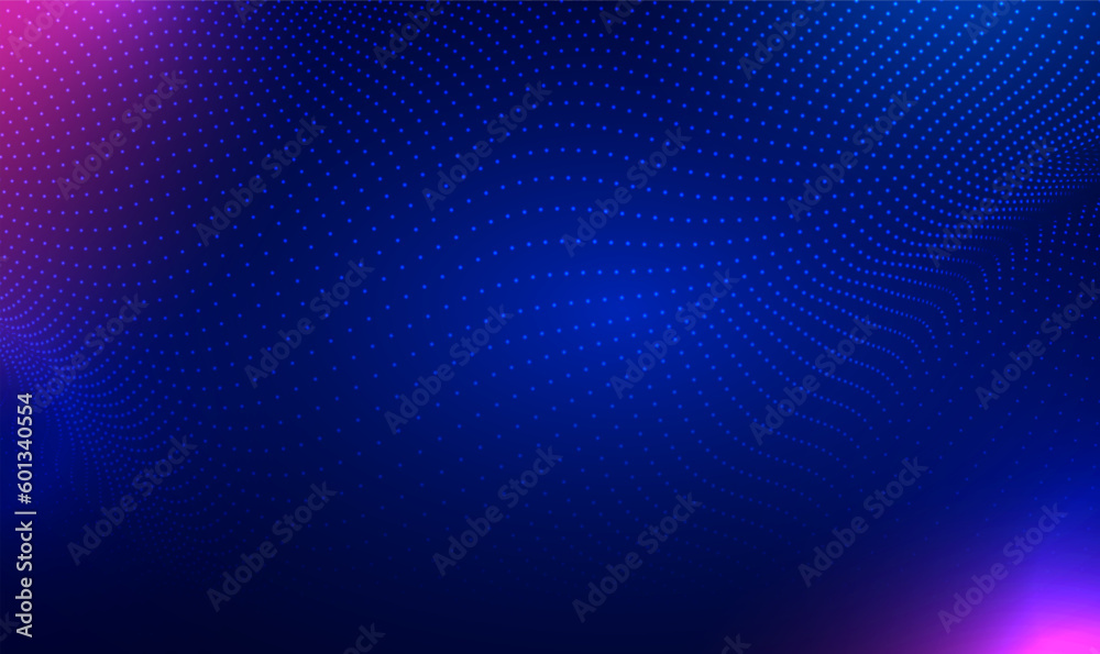 Poster abstract particle fractal background, hi-tech and technology big data digital background. science an