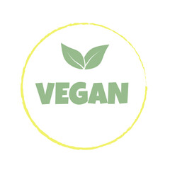 eco, bio, organic and natural products sticker, label, badge and logo. ecology icon. logo template with green leaves for organic and eco friendly products. vector illustration