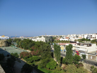Fototapeta na wymiar View on Heraklion (Crete)