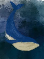 Deurstickers Balena © maridagiordano