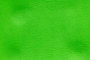 Green leather texture used as luxury classic background. Imitation artificial leather texture background