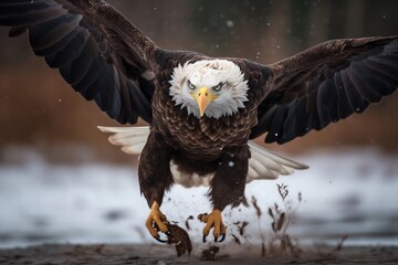 Naklejka premium eagle in flight