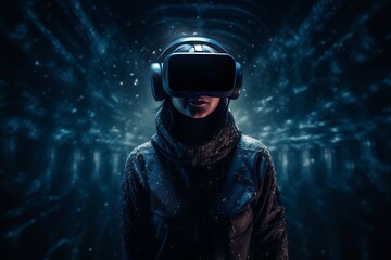 man with a VR-Glass