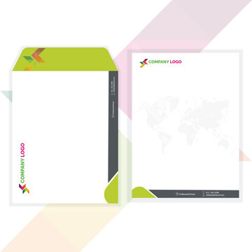 Pad & Envelope Design Template